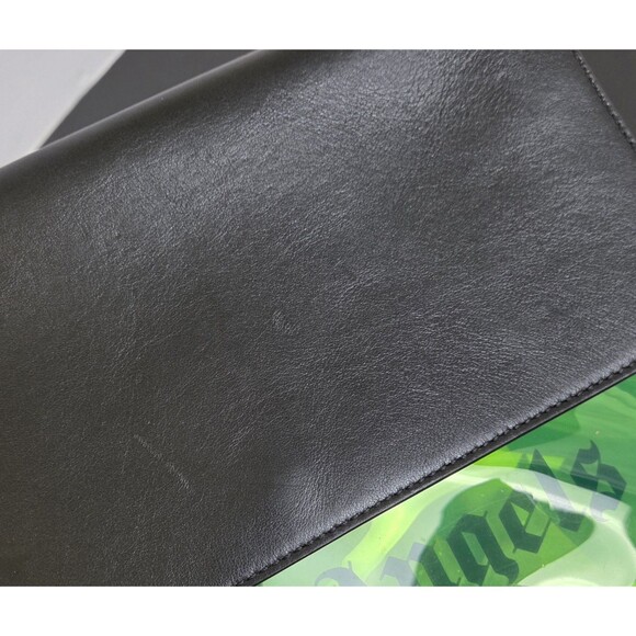 RARE Palm Angels Alien Flap Pouch Green Black 11x8 in MSRP $510 - Picture 10 of 11